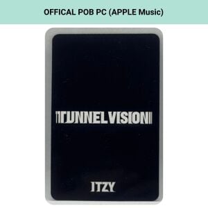 ITZY Ryujin '' Tunnel Vision '' Apple Music POB Photocard