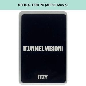 ITZY Chaeryeong '' Tunnel Vision '' Apple Music POB Photocard