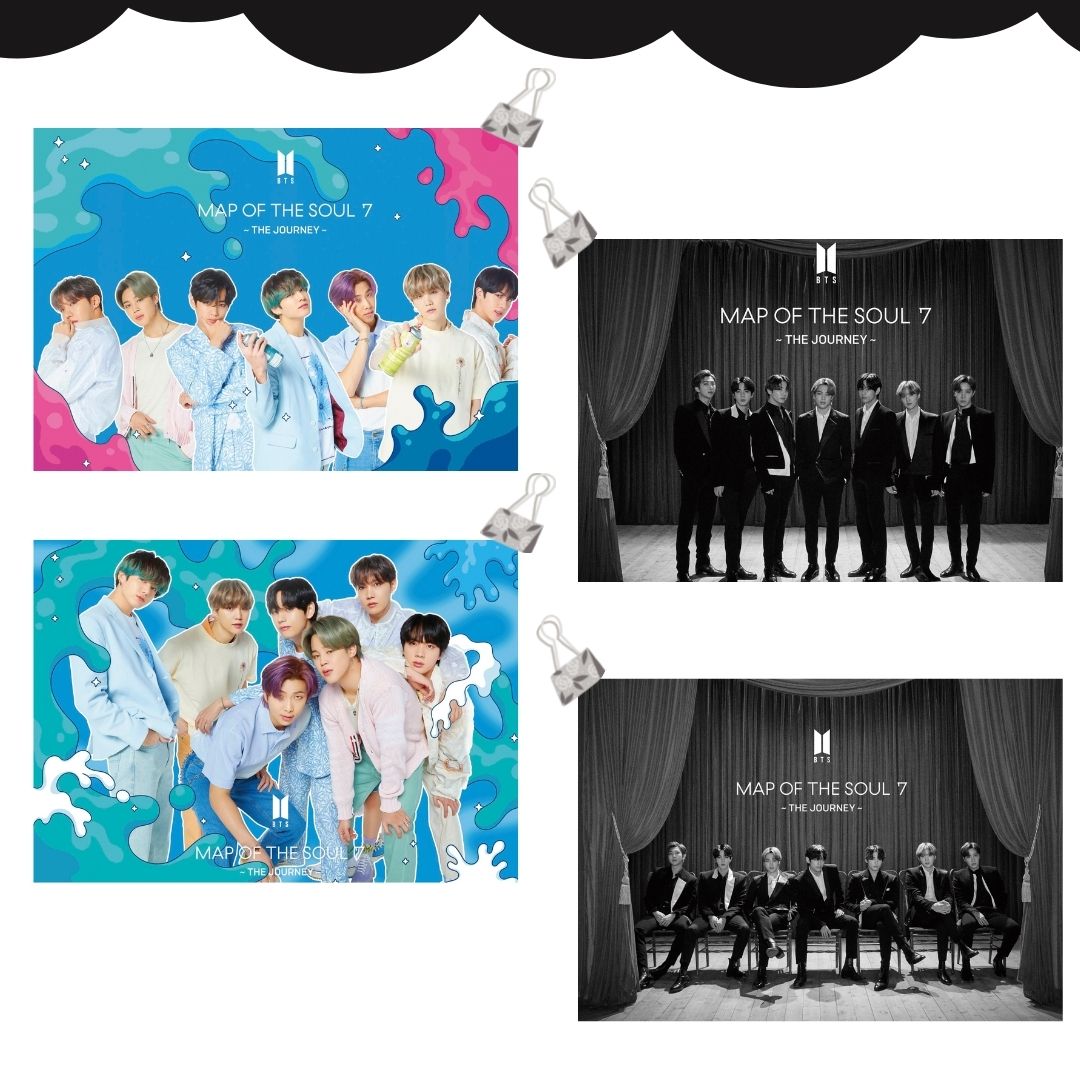 BTS '' MOTS:7 The Journey '' Poster Set