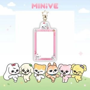 IVE MINIVE Sert Kapak Card Holder/Anahtarlık Wonyoung