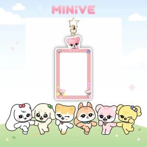 IVE MINiVE Sert Kapak Card Holder/Anahtarlık