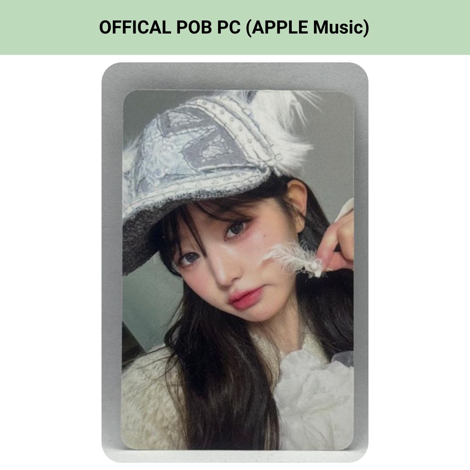 IVE Wonyoung '' Empathy '' Apple Music POB Photocard