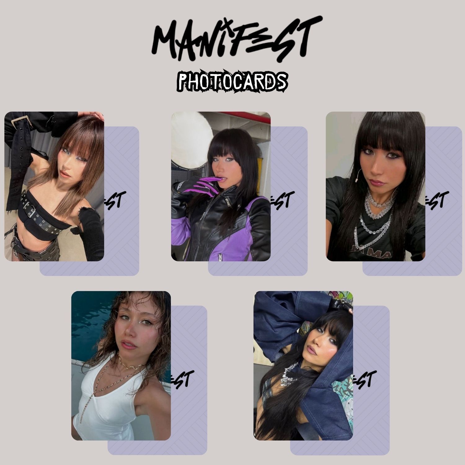MANIFEST  '' Hilal '' Photocards Set 3