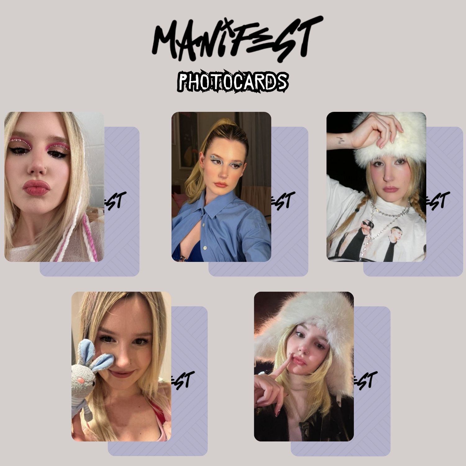 MANIFEST  '' Lidya '' Photocards Set 3