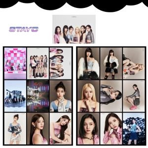 STAYC '' YOUNG-LUV.COM ''  Fotokart Seti