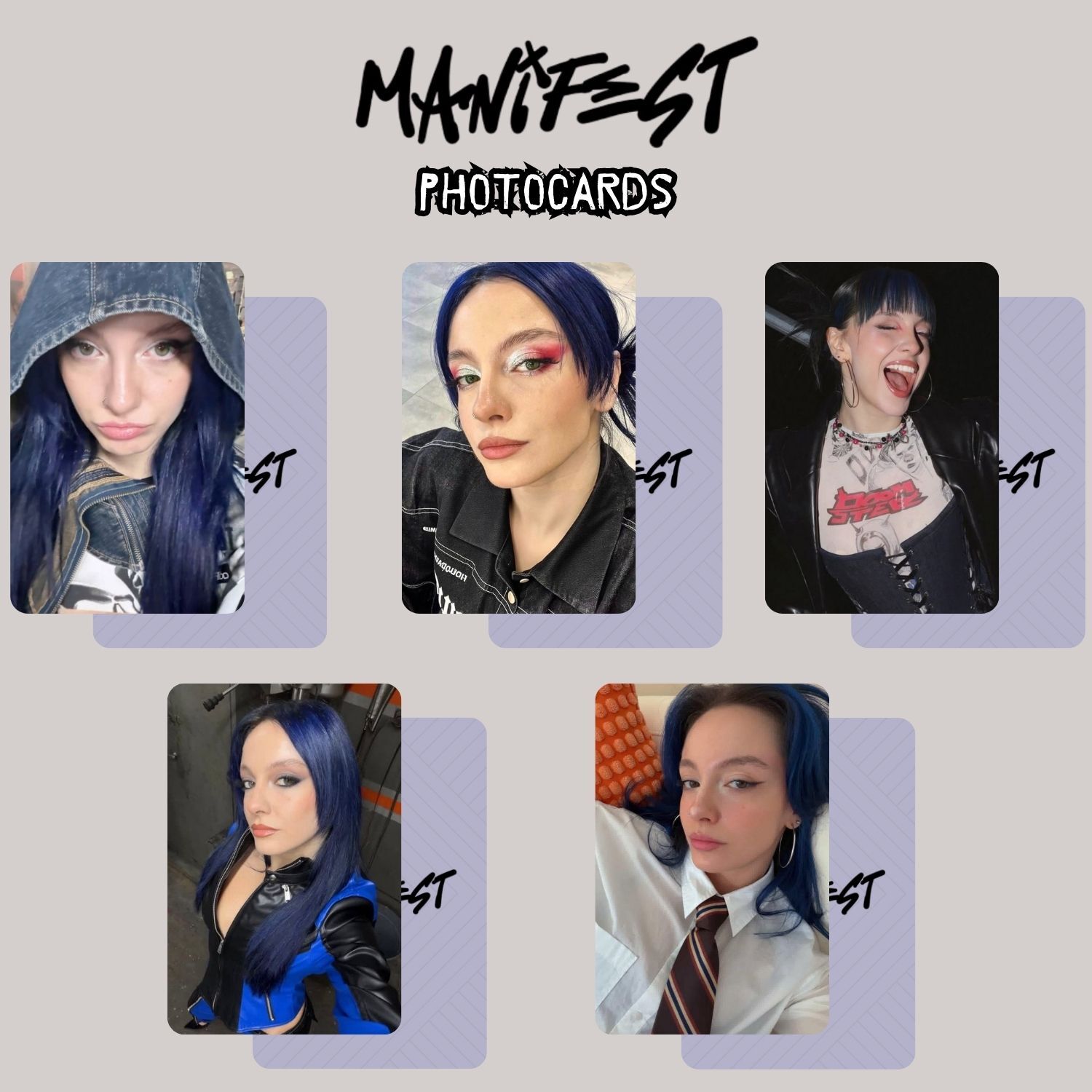 MANIFEST  '' Zeynep '' Photocards Set 3