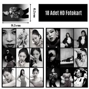 BLACKPINK  '' Jennie BW2 ''  Fotokart Seti