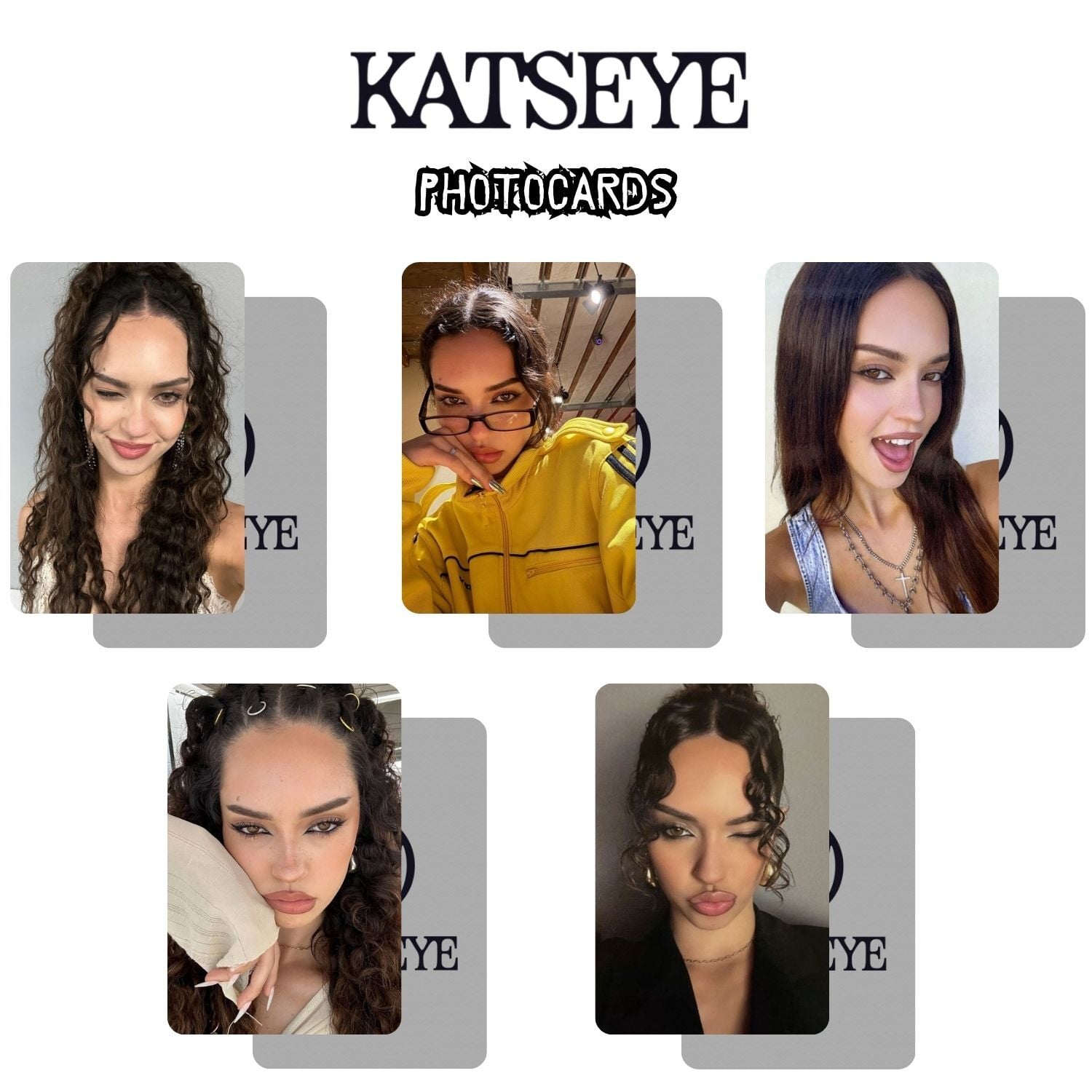 Photocard KATSEYE 55 Pezzi | Carte Da Collezione Idol In Stile Lomo | Set Per Fan E Collezionisti | Con Adesivi E Design Artistico