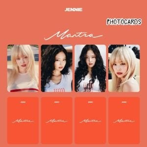 BLACKPINK Jennie '' Mantra '' Photocards Set