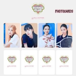 BLACKPINK '' BPTG Collection Tennis Club '' Photocards Set