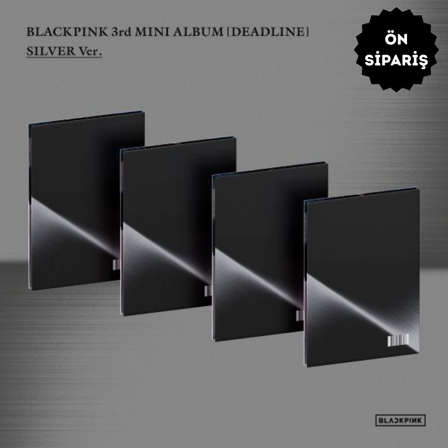 BLACKPINK – 3rd MINI ALBUM [DEADLINE] (SILVER Ver.)