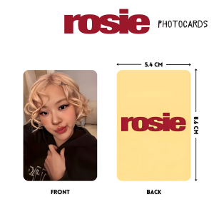 BLACKPINK ROSE  '' Rosie '' POB 2 Photocards Set