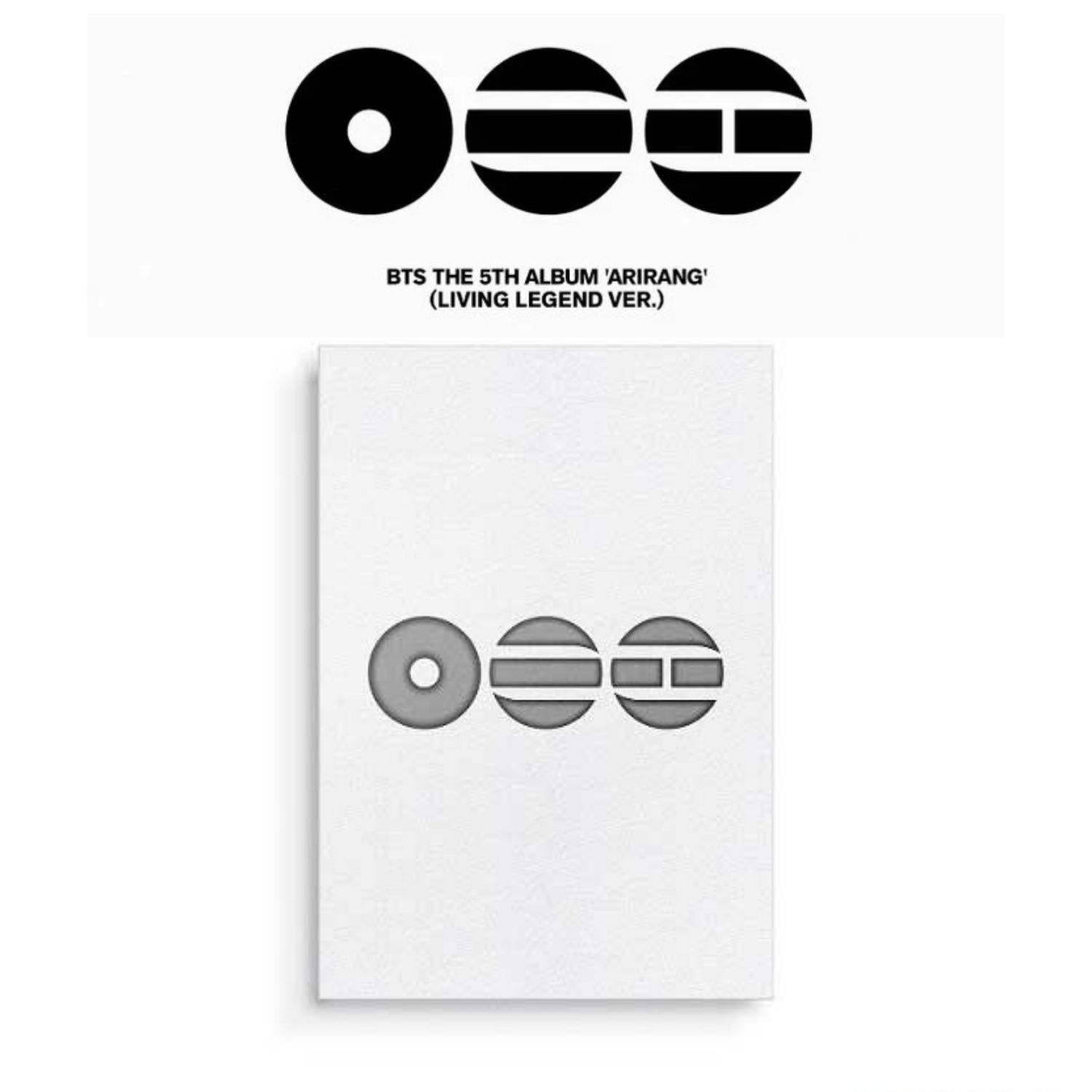 BTS ARIRANG LIVING LEGENDバージョン 10枚 BTS The 5th Album '' ARIRANG '' (Living Legend Ver.)