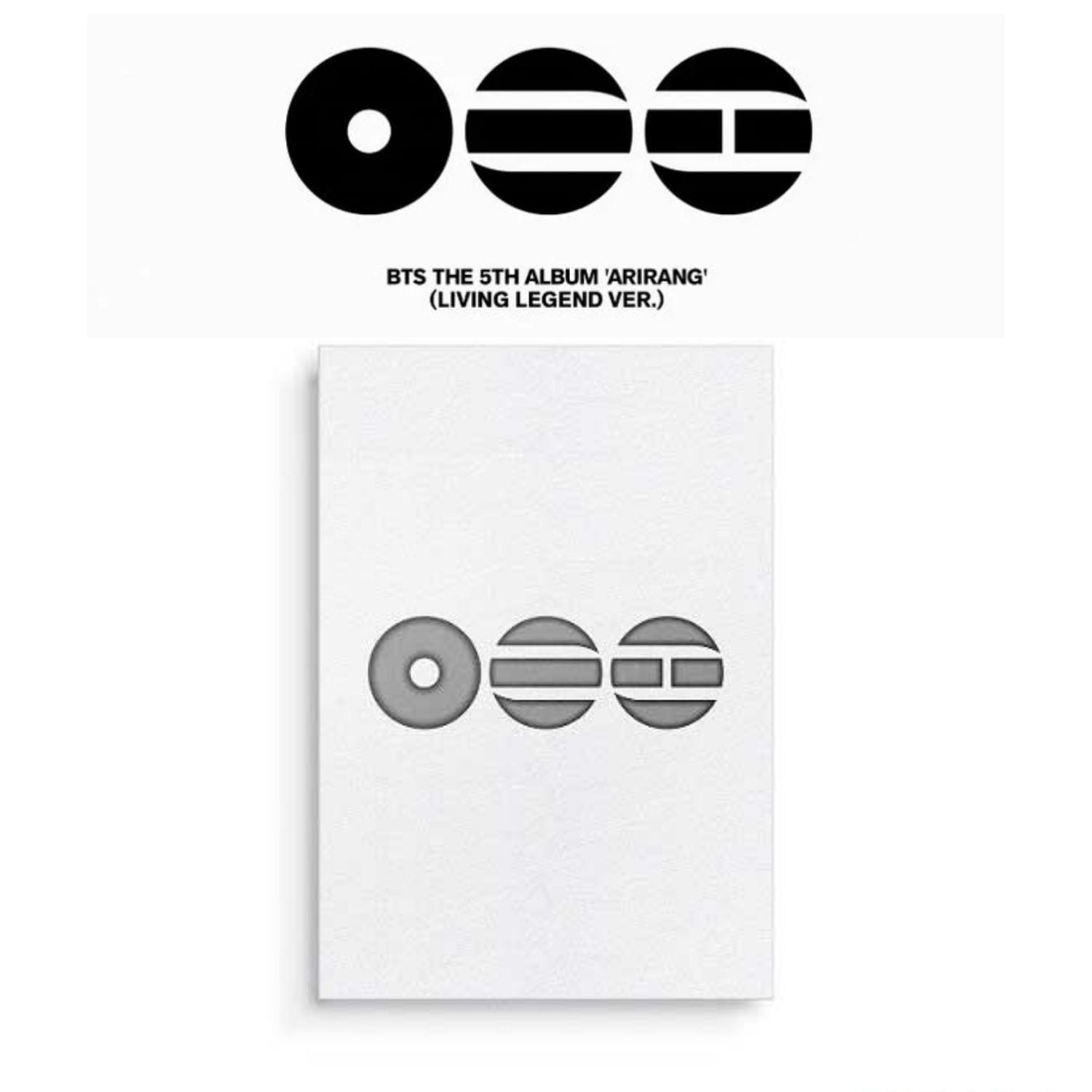 BTS The 5th Album '' ARIRANG '' (Living Legend Ver.)