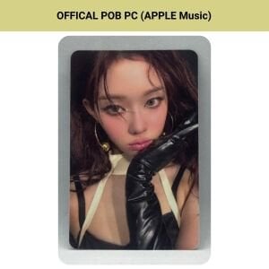 AESPA Winter '' Dirty Work '' Apple Music POB Photocard