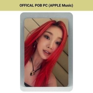 AESPA Giselle '' Dirty Work '' Apple Music POB Photocard
