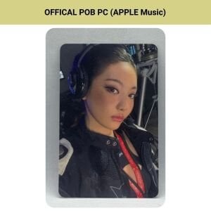 AESPA Ningning '' Rich Man '' Apple Music POB Photocard
