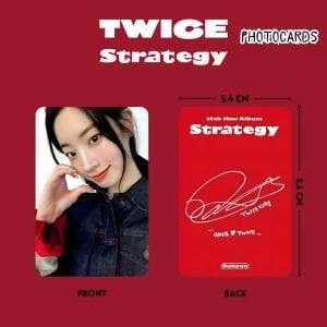 TWICE Dahyun '' Strategy '' Photocards Set