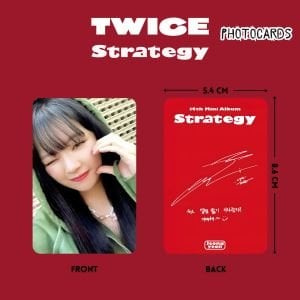 TWICE Jeongyeon '' Strategy '' Photocards Set