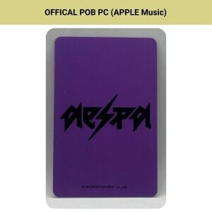 AESPA Giselle '' Rich Man '' Apple Music POB Photocard