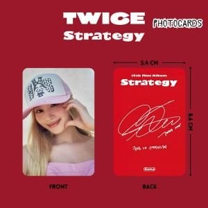 TWICE Sana '' Strategy '' Photocards Set
