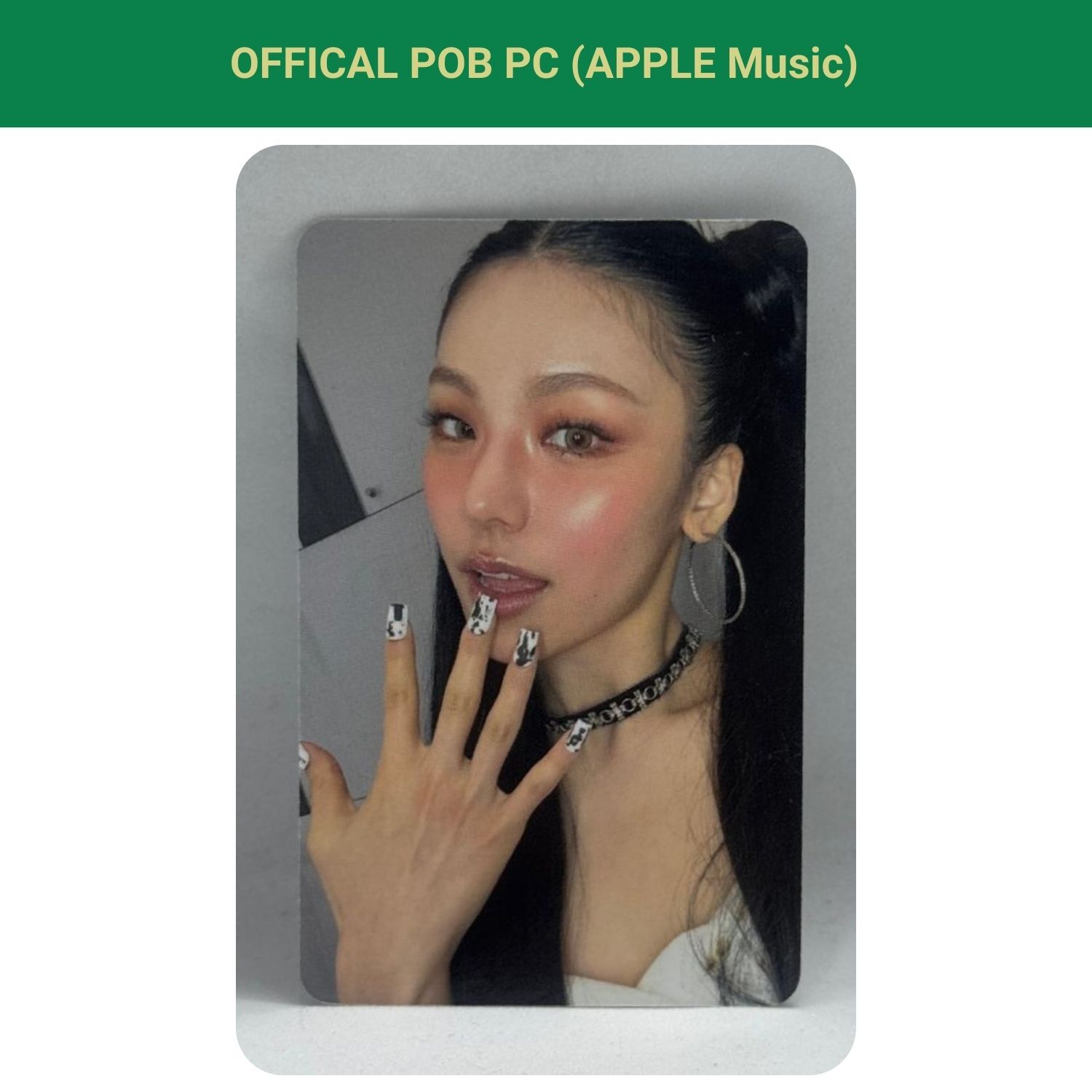 ITZY Yeji '' Air '' Apple Music POB Photocard 1