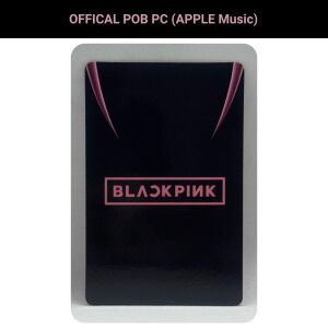 BLACKPINK Lisa '' Born Pink '' Apple Music POB Photocard