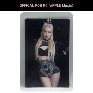 BLACKPINK Rose '' Born Pink '' Apple Music POB Photocard