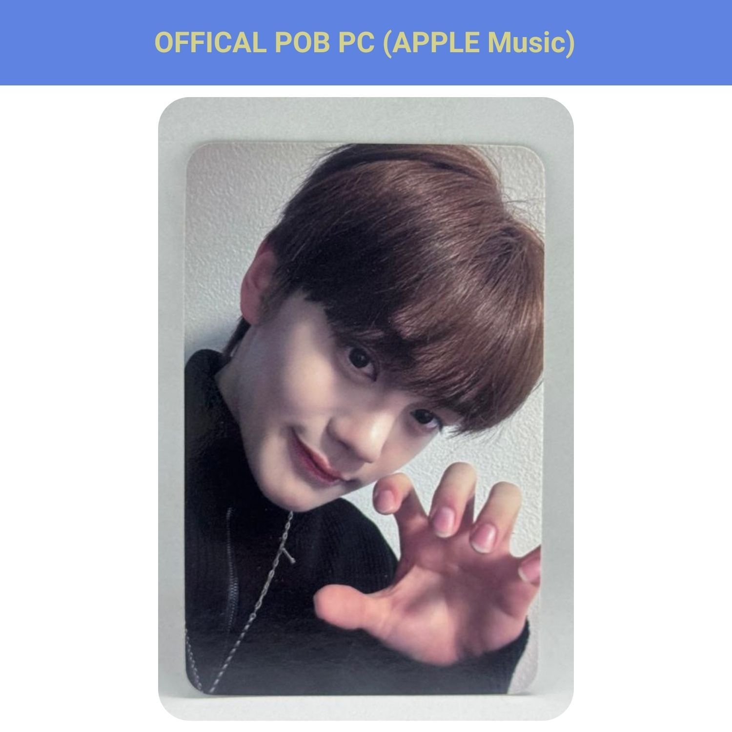 ZEROBASEONE GYUVIN '' Melting Point '' Apple Music POB Photocard