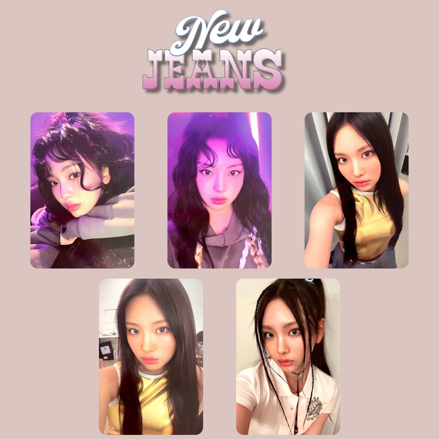 NEW JEANS '' Get Up '' Hyein PC Set