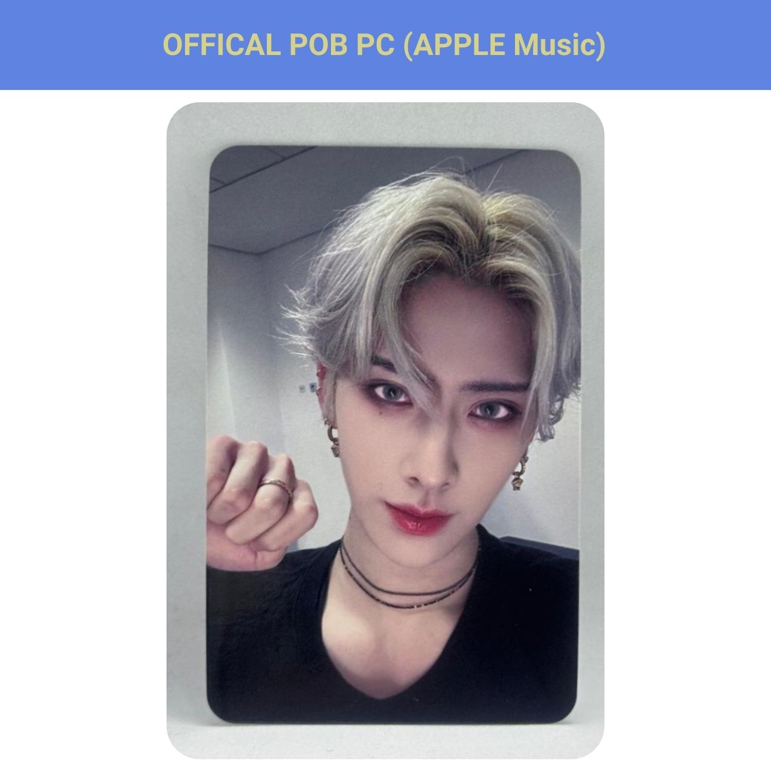 ZEROBASEONE  RICKY '' Melting Point '' Apple Music POB Photocard