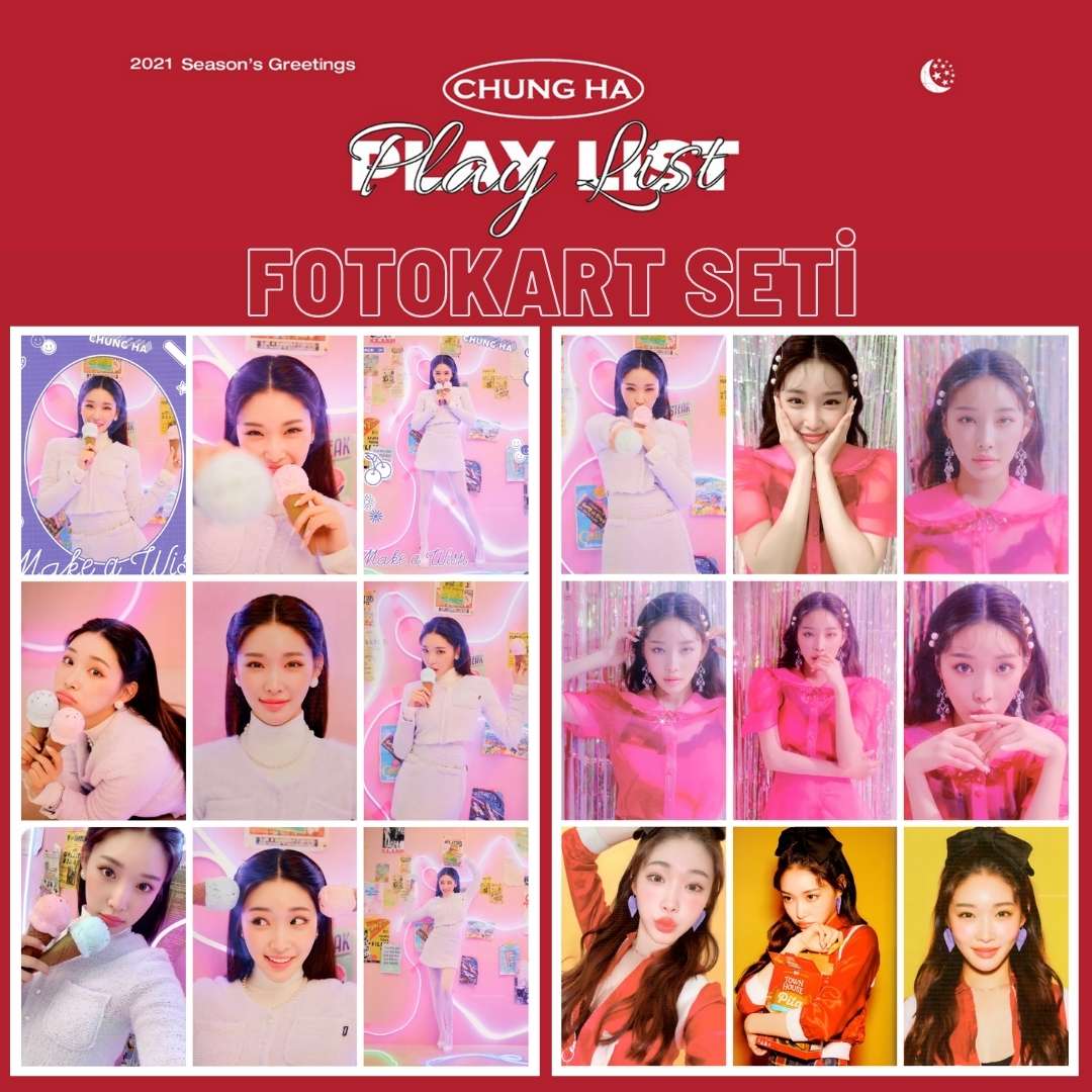 CHUNG HA ''2021 Season's Greetings'' Fotokart Seti