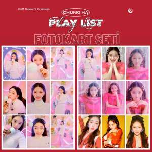 CHUNG HA ''2021 Season's Greetings'' Fotokart Seti