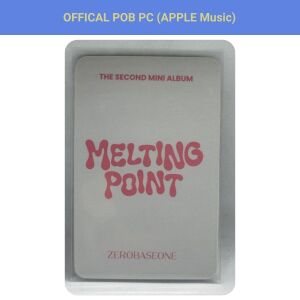 ZEROBASEONE  TAE RAE '' Melting Point '' Apple Music POB Photocard