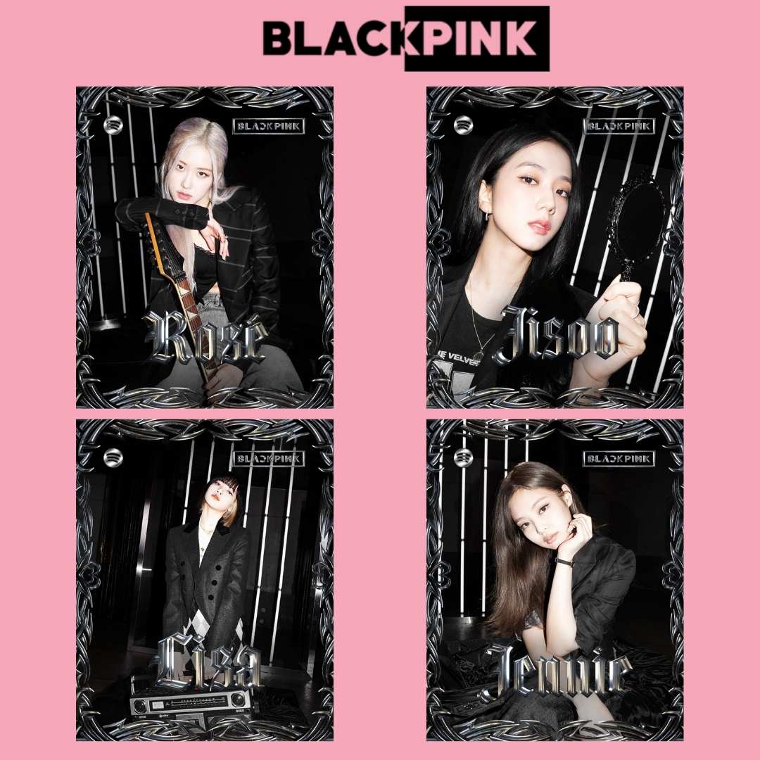 BLACKPINK 2020 Üye Posterleri - Set 1