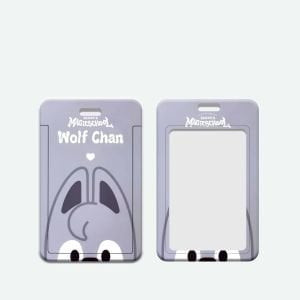 STRAY KIDS Bangchan '' Wolf Chan '' Sert Kapak Card Holder/Anahtarlık