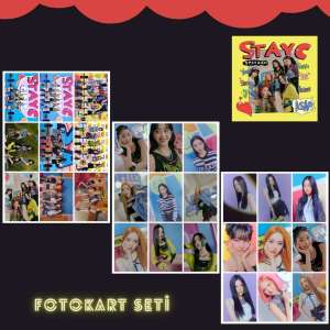 STAYC '' Staydom '' Fotokart Seti