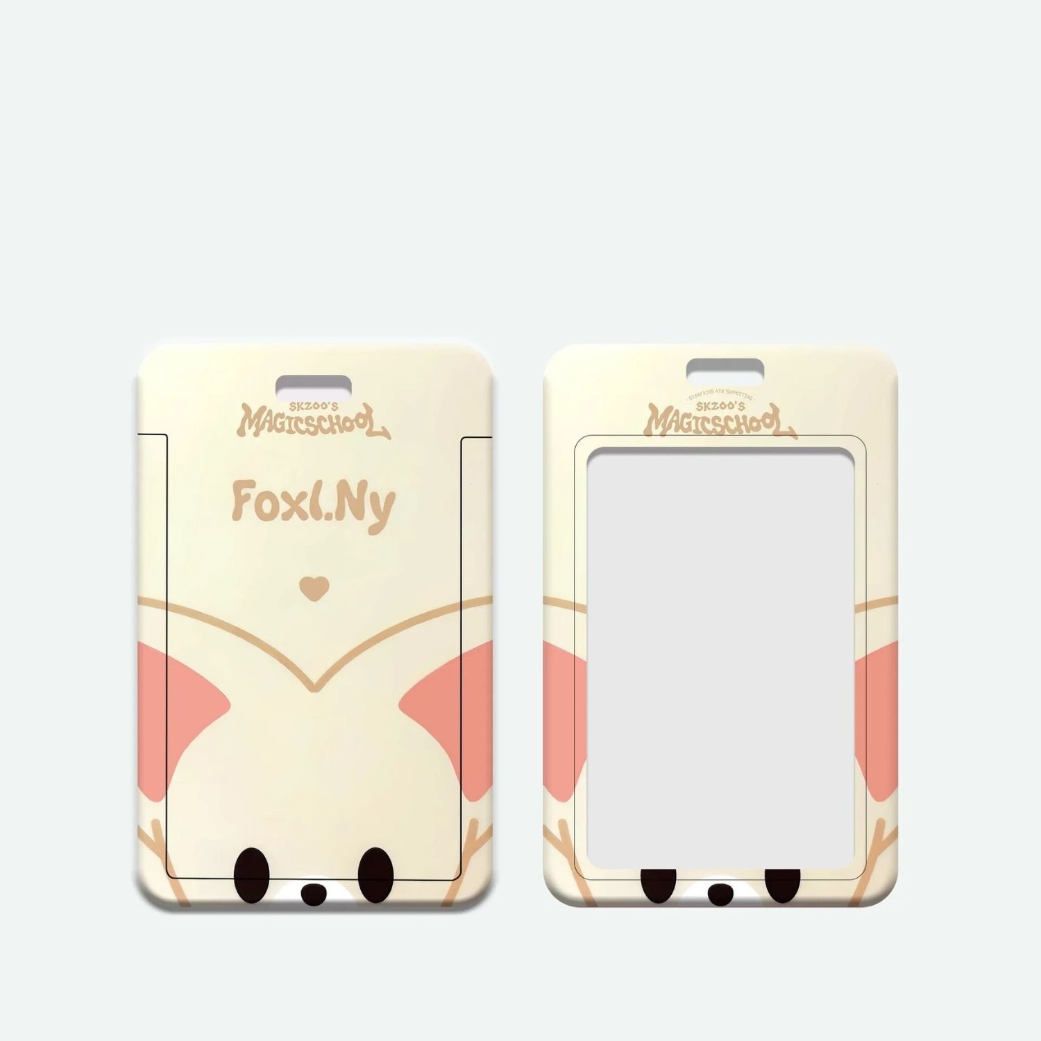 STRAY KIDS IN '' Foxi.Ny '' Sert Kapak Card Holder/Anahtarlık