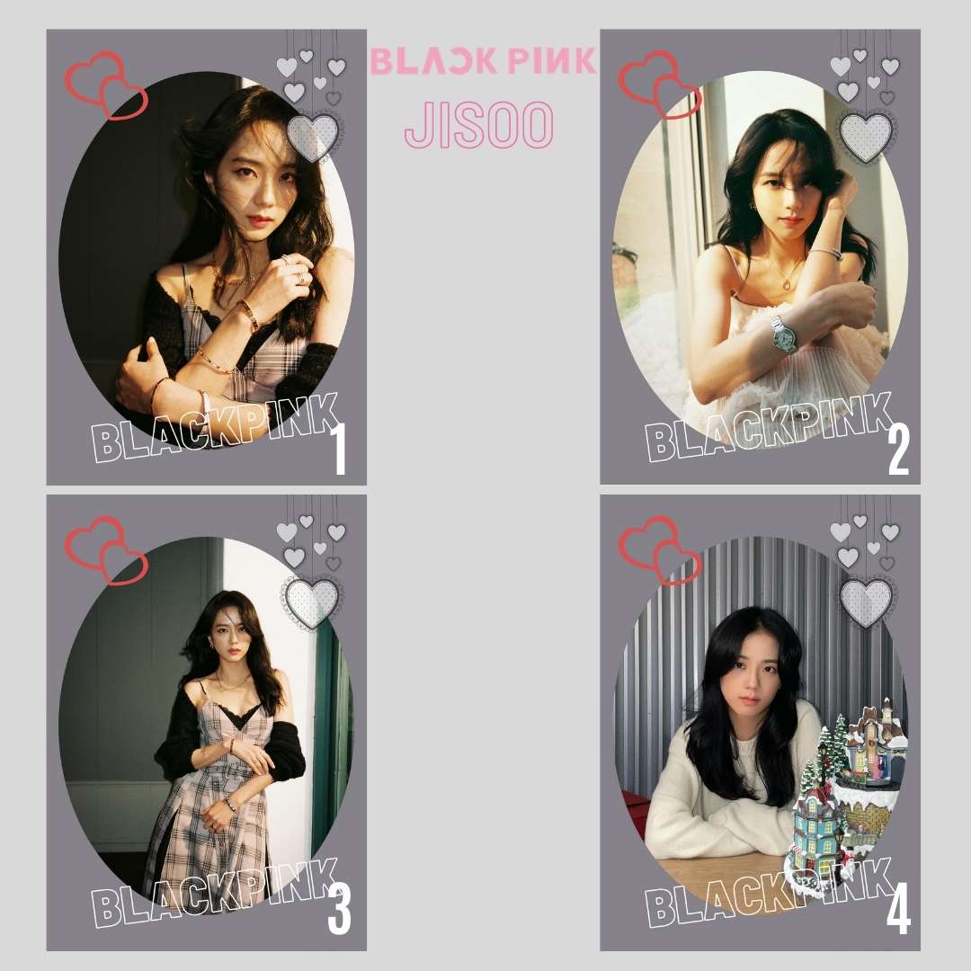 BLACKPINK Jisoo Kartpostalları