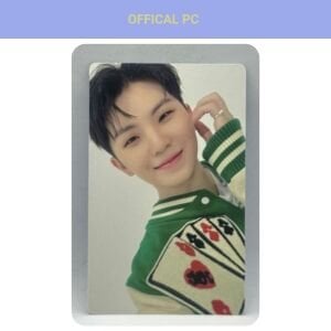 SEVENTEEN Woozi '' 2022 SVT Photobook '' Blue Black Photocard