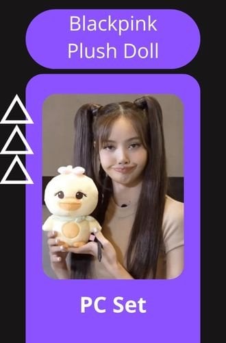 Blackpink Plush Doll PC Set