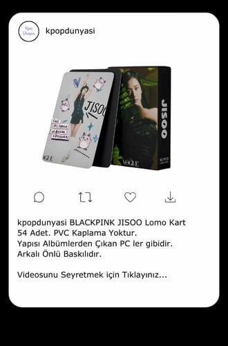 JISOO LOMO KART