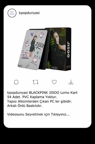 JISOO LOMO KART